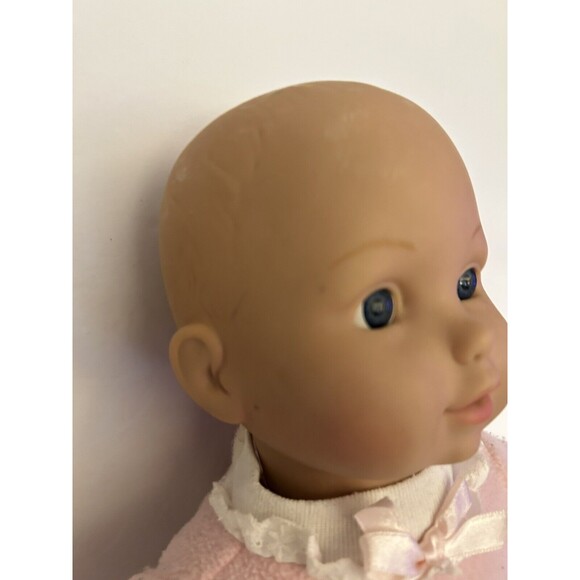Carter's Baby Doll Soft Body Vinyl Head with Pink Outfit 2008 READ - Picture 4 of 15